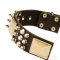Studded Collar with Plates & Spikes and Pyramids