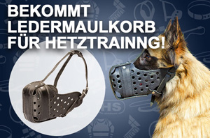 maulkorb leder gepolstert