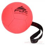 Robuster Oranger Hundeball fürs Apportieren Training
