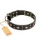 Hundehalsband Schwarz "A La Mode" FDT Artisan