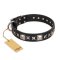 Breites Hunde Halsband "Space Walk" von FDT Artisan