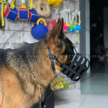 German Shepherd Everyday Light Weight Ventilation Dog muzzle