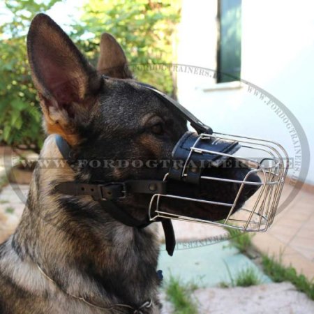 Drahtmaulkorb für Deutscher Schäferhund