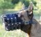 Dog Muzzle Leather for Malinois, Super Light