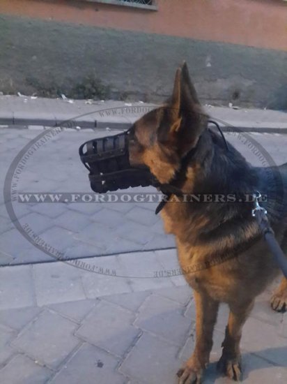 German Shepherd Everyday Light Weight Ventilation Dog muzzle
