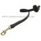 Super-Grip short professional leather dog leash