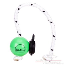 Top-Matic Fun Mini Ball mit MULTI Power-Clip von Top-Matic Trainingssystemen, grün