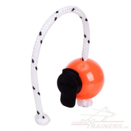 Fun Mini Ball with Power-Clip von Top-Matic Trainingssystemen, orange