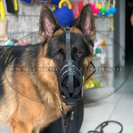 German Shepherd Everyday Light Weight Ventilation Dog muzzle