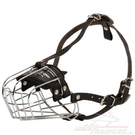 Wire Basket Dog Muzzle for Doberman Pincher