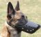 Leather Daily Dog Muzzle for Malinois