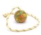 Dog Toy Ball on string - perfect 6cm
