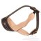 Exclusive Leather Dog Muzzle with Loop-Like Design buy