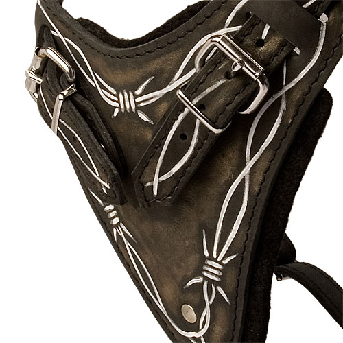 Leather Harness Exclusive Painted 