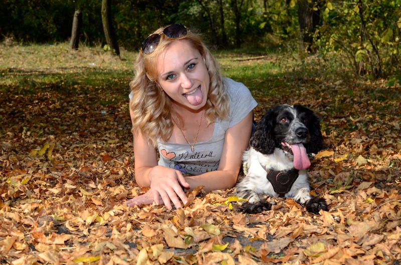 Herbstaktivitäten mit dem Hund