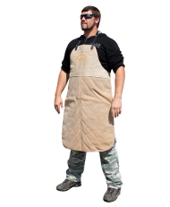 Traditional apron leather for dog training