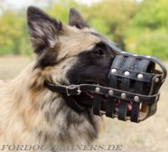 Tervueren Hundemaulkorb komfortabel gepolstert Tervueren Hundemaulkorb komfortabel gepolstert