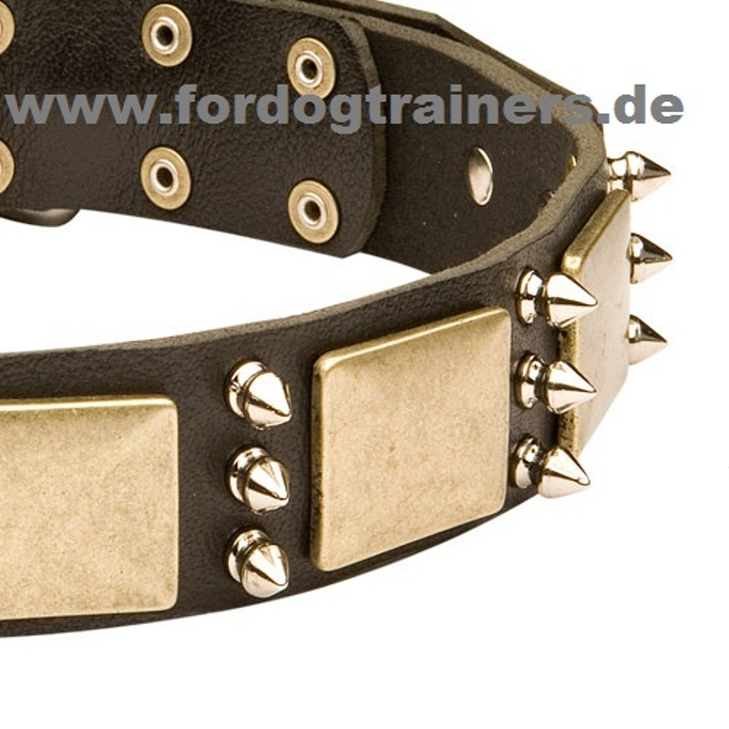 Neues Nieten Halsband aus Leder - €47.9