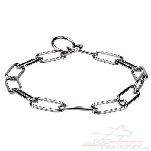 Fur Saver dog collar of stainless steel