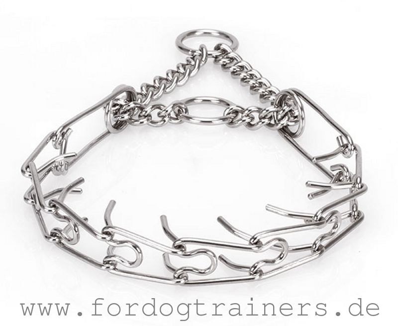 Stachelhalsband Hund aus verchromtem Stahl, verstellbar €27.5