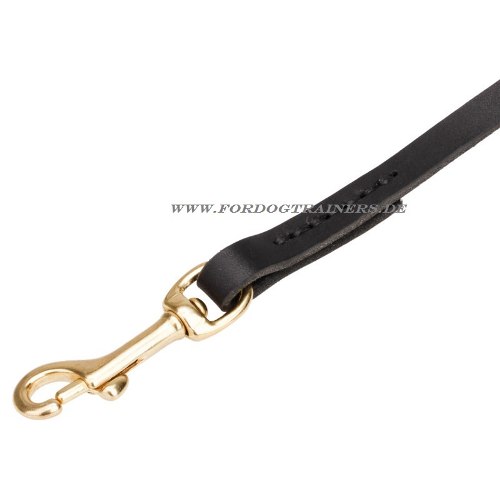 Dog leash of leather buy