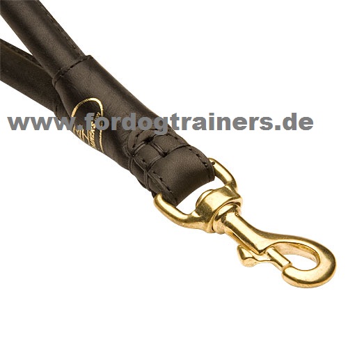 Handmade leather leash