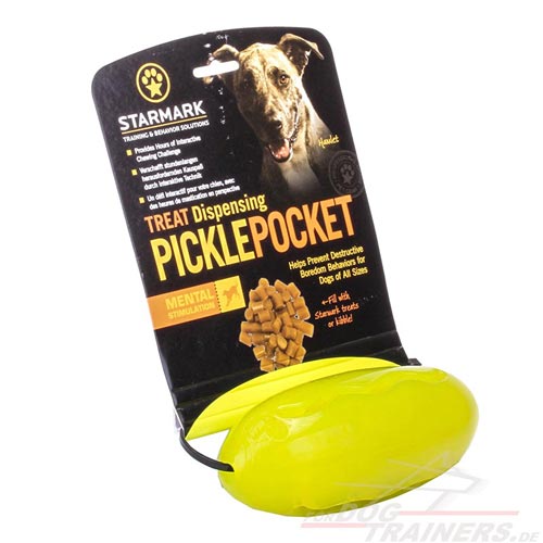 Dog ball Melon made of durable rubber 