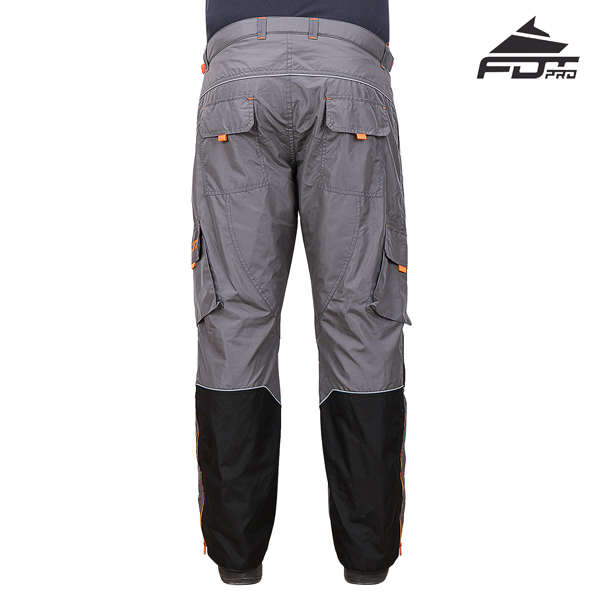 High quality training pants in grey