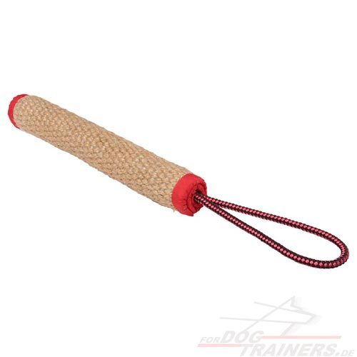 jute dog bite tug toy