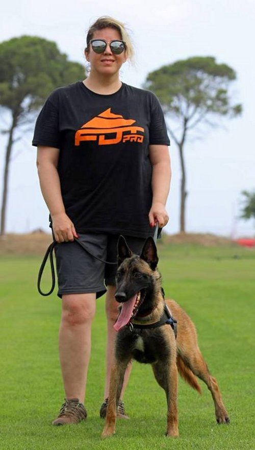 Schönes T-Shirt für Hundetrainer