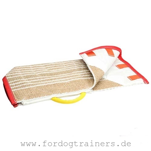 Hetzarm-Bezug aus Jute für Hunde-Trainers