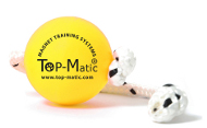 Fun Mini SOFT Ball von Top-Matic Trainingssystemen, gelb