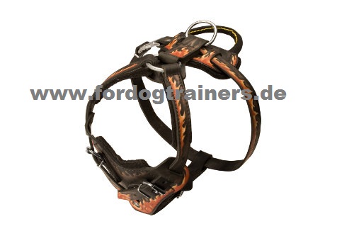 Adjustable chest harness