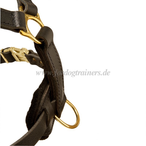 Dog Harness Leather multifunctional