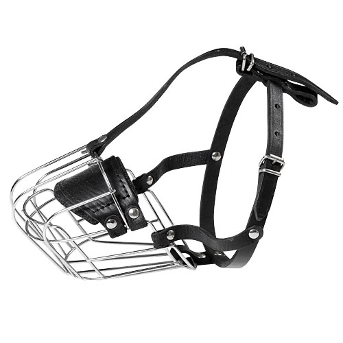 Wire Basket Dog Muzzle for Englisch Bulldog