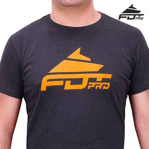 Hundetrainer FDT "Pro Fit" T-Shirt aus Baumwolle - zum Schließen ins Bild klicken