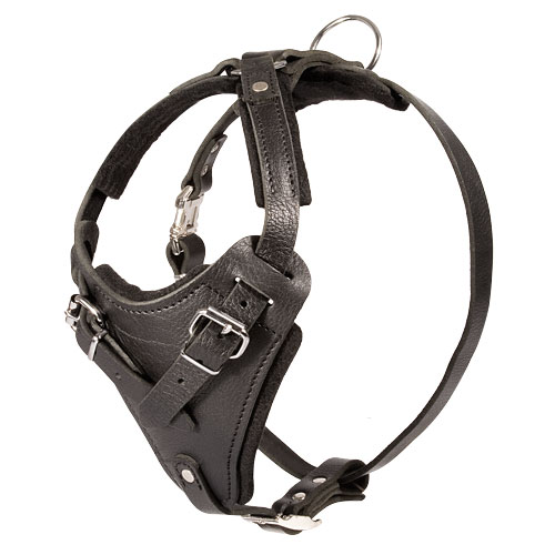 Leather Harness for K9 Dogs