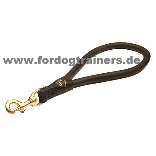 Short round dog leash of TOP Quality