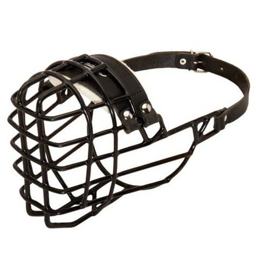 Wire Dog Muzzle for Poodle | Cage Muzzle for Winter