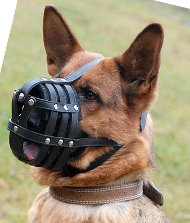 German Shepherd Everyday Light Weight Ventilation Dog muzzle